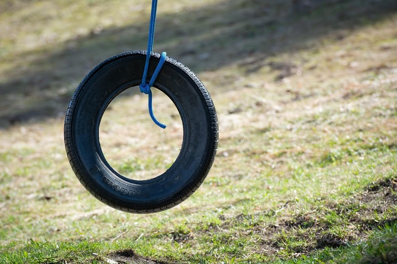 Tire Swing Upcycle